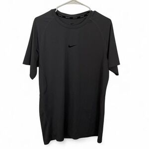 Nike Pro Dri-Fit Slim Fit Short Sleeve Training Shirt Men XL Gray